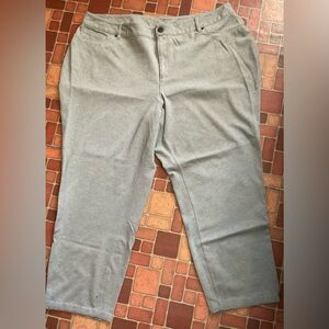 Cato Women's Gray Straight Leg Pants